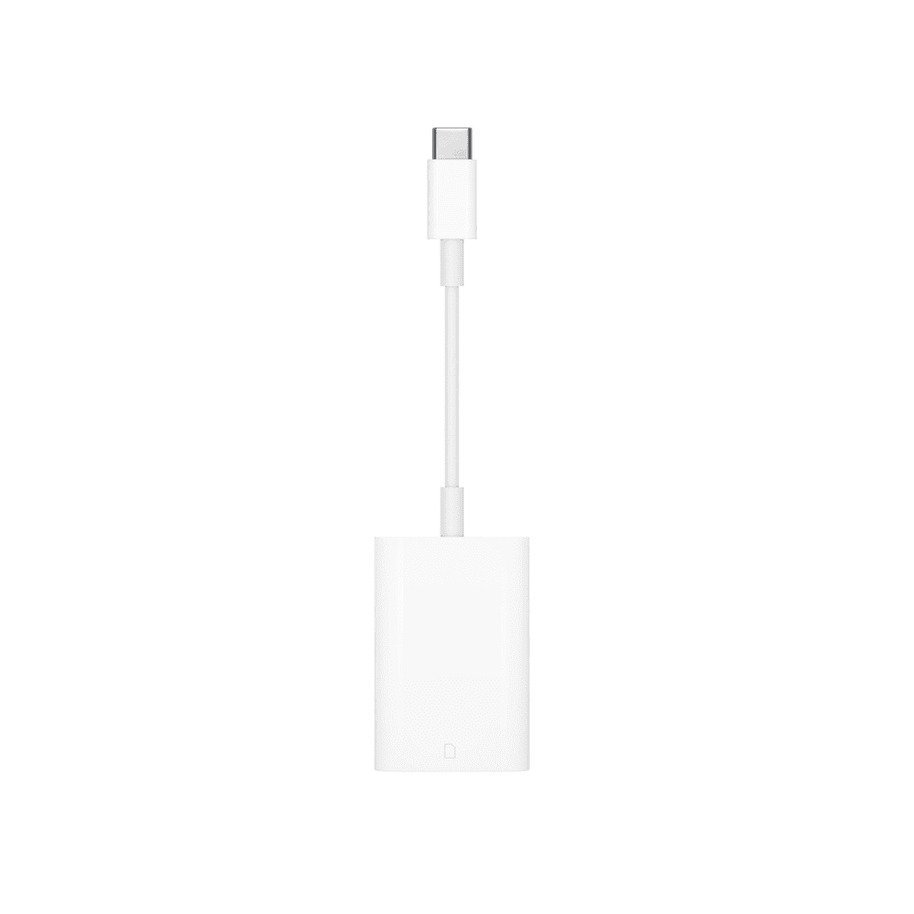 Apple USB-C to SD Card Reader Adaptor, White