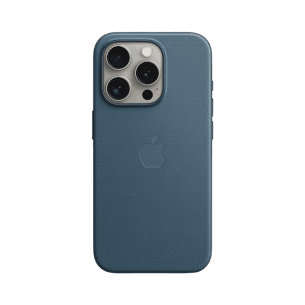 APPLE IPHONE 15 PRO FINEWOVEN CASE MT4Q3ZM/A PACIFIC BLUE WITH MAGSAFE