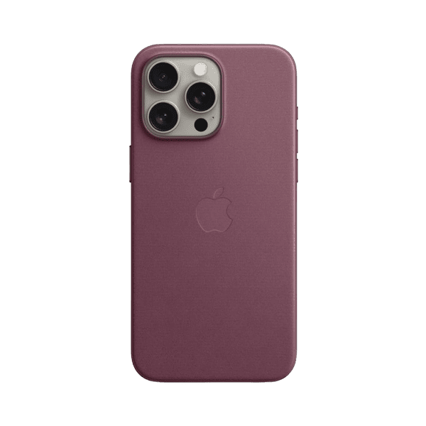APPLE IPHONE 15 PRO MAX FINEWOVEN CASE MT4X3ZM/A MULBERRY WITH MAGSAFE
