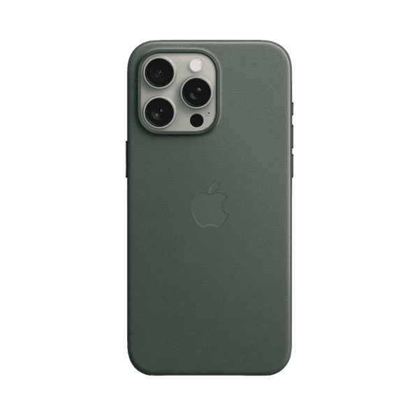 APPLE IPHONE 15 PRO MAX FINEWOVEN CASE MT503ZM/A EVERGREEN WITH MAGSAFE