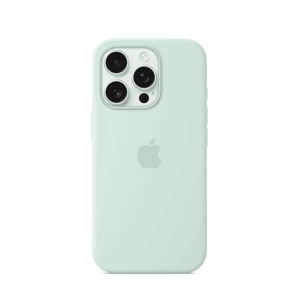 Apple Aquamarine Silicone Case with MagSafe for iPhone 16 Pro
