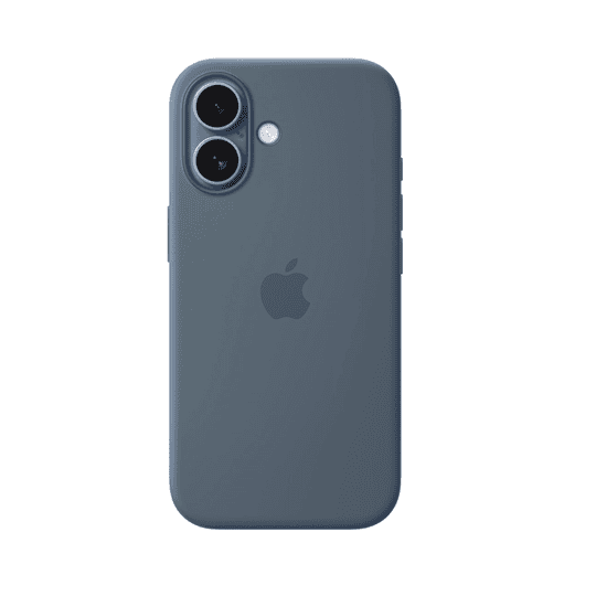 APPLE IPHONE 17 SILICONE CASE WITH MAGSAFE MGEW4ZM/A ANCHOR BLUE