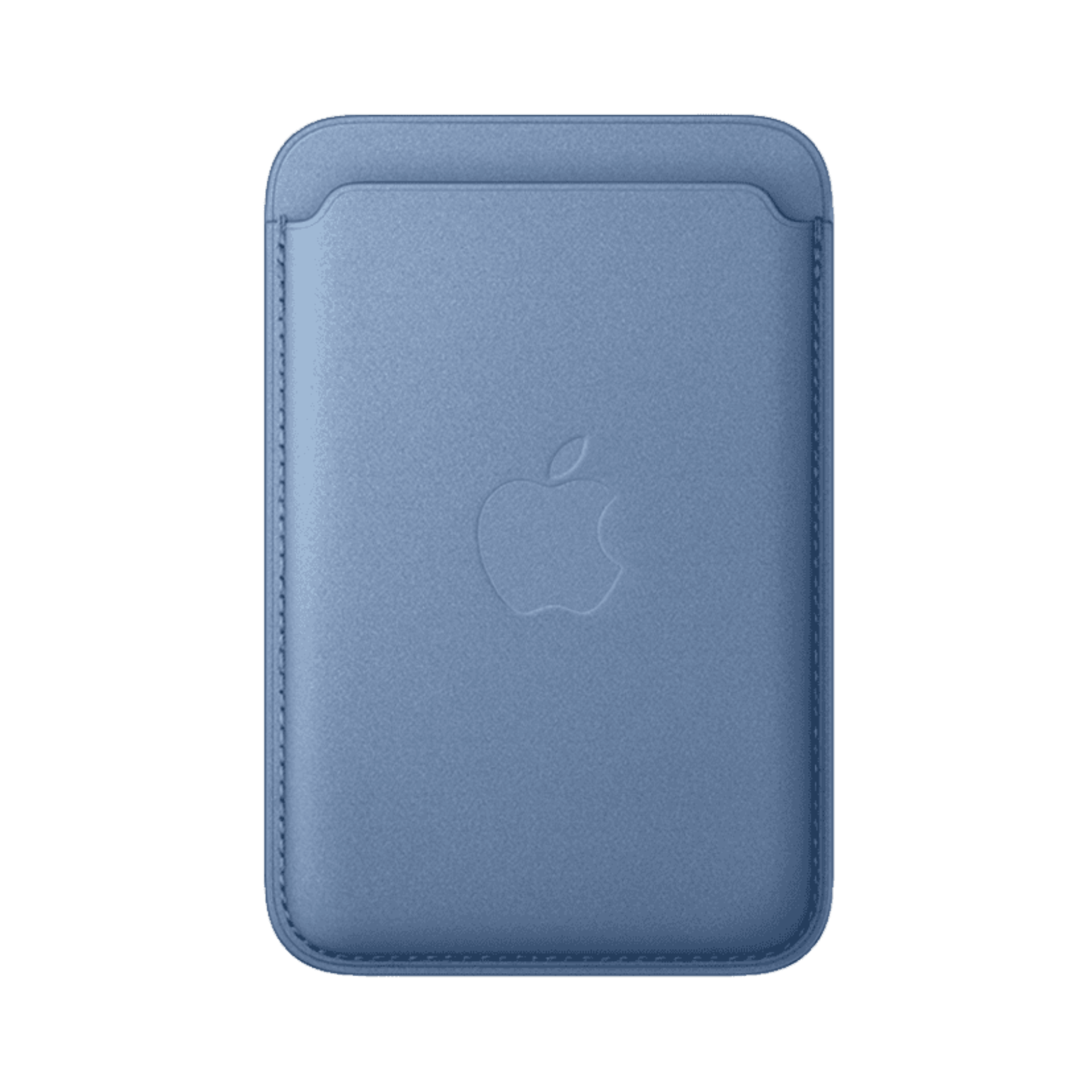 iPhone FineWoven Wallet with MagSafe – Wildflower Blue