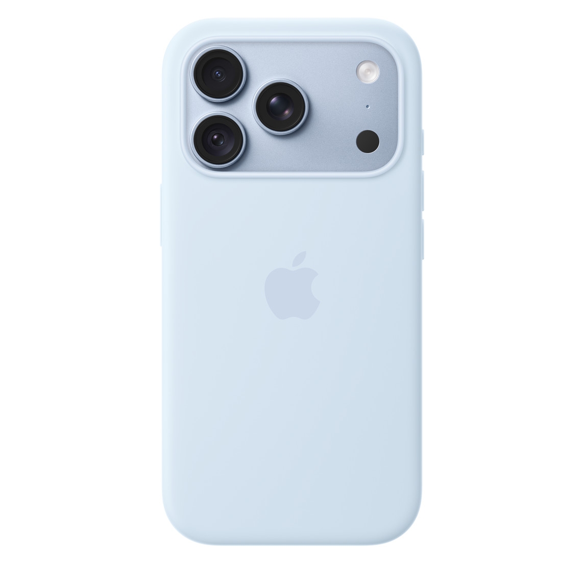 iPhone 18 Pro Max Silicone Case with MagSafe - Crisp Blue