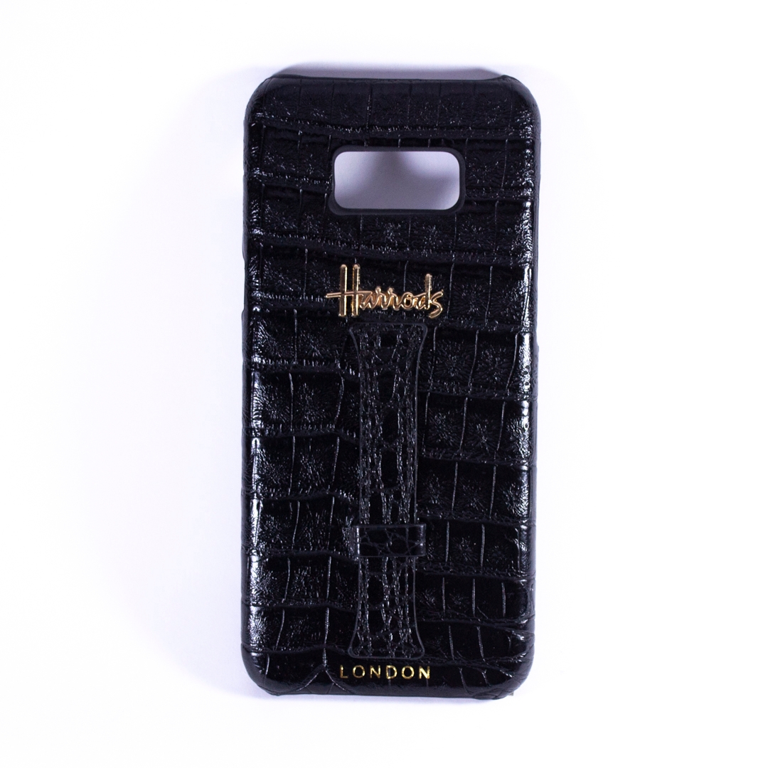 HARRODS HARD COVER GALAXY S8 PLUS BLACK