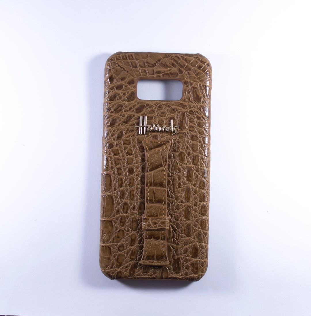 HARRODS HARD COVER GALAXY S8 PLUS BROWN