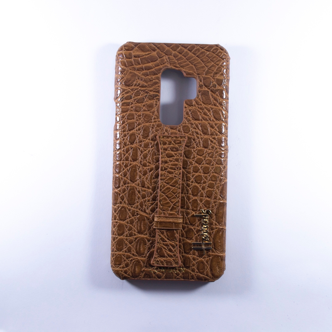 HARRODS HARD COVER GALAXY S9 PLUS BROWN
