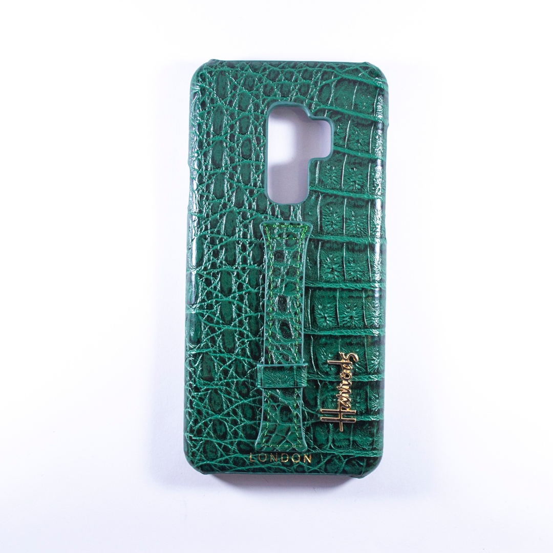 HARRODS HARD COVER GALAXY S9 PLUS GREEN