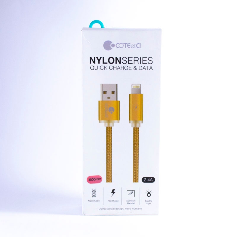 COTEETCL 3 METER CABLE LIGHTNING