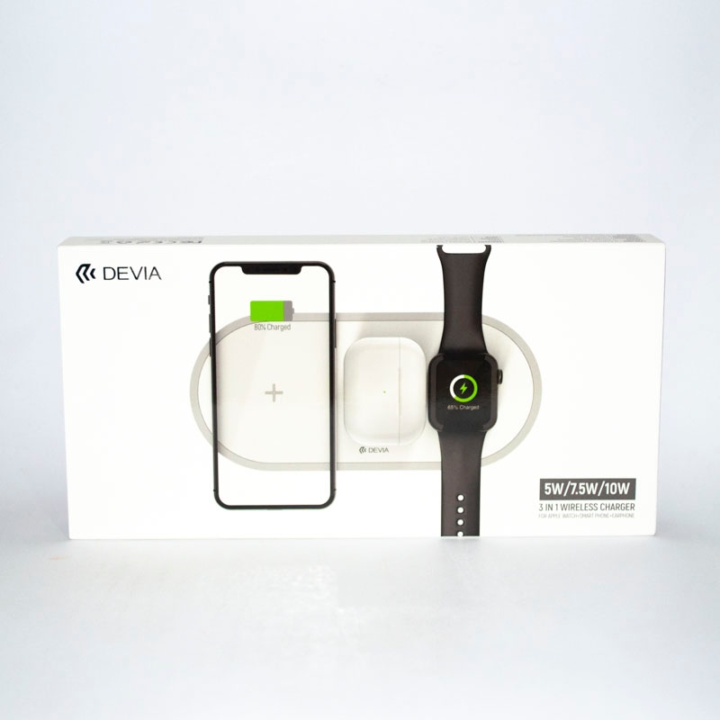 DEVIA WIRELESS CHARGING 3IN1 PAD