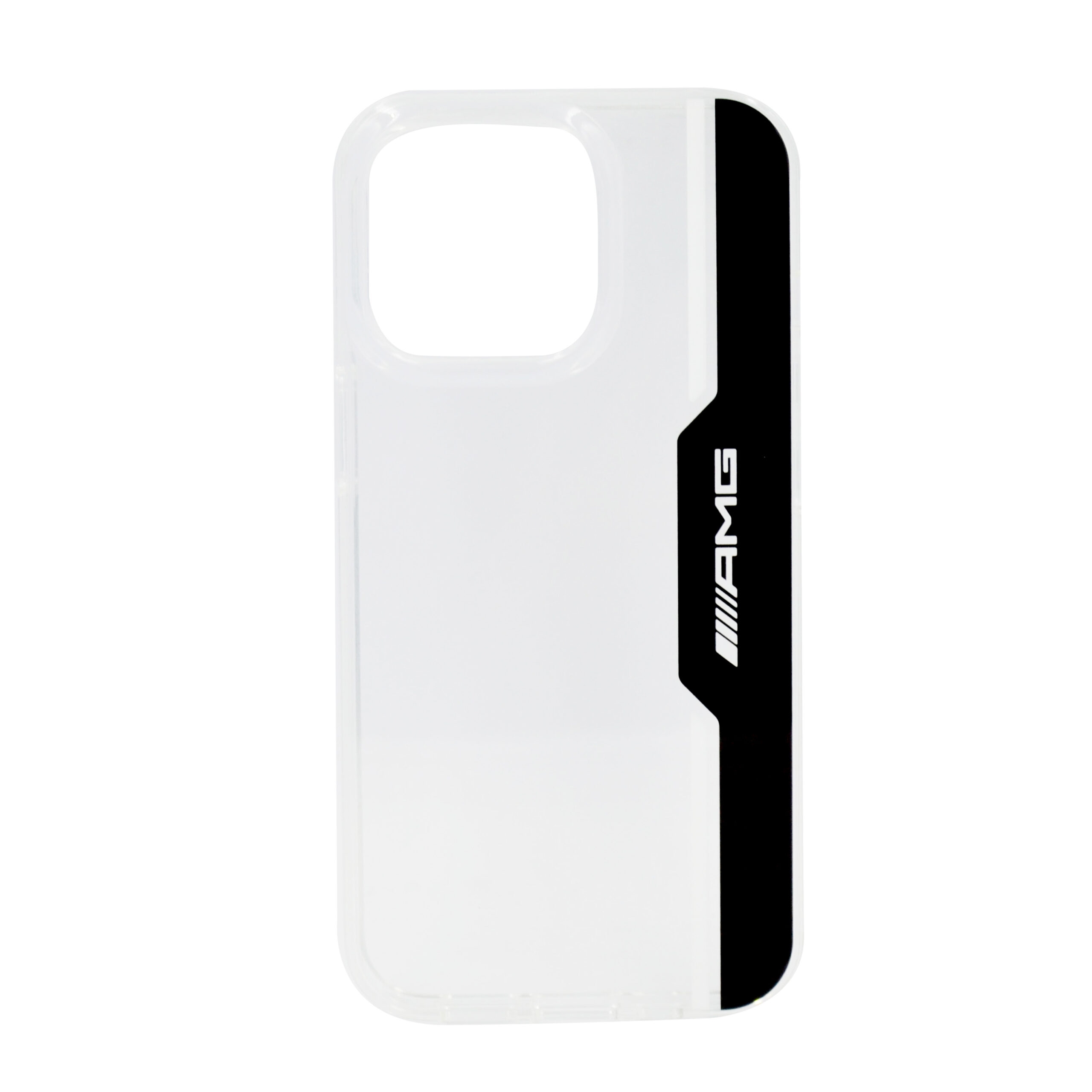 AMG HARD CASE ELECTROPLATED AREA & LINE IPHONE 13 PRO MAX BLACK/WHITE