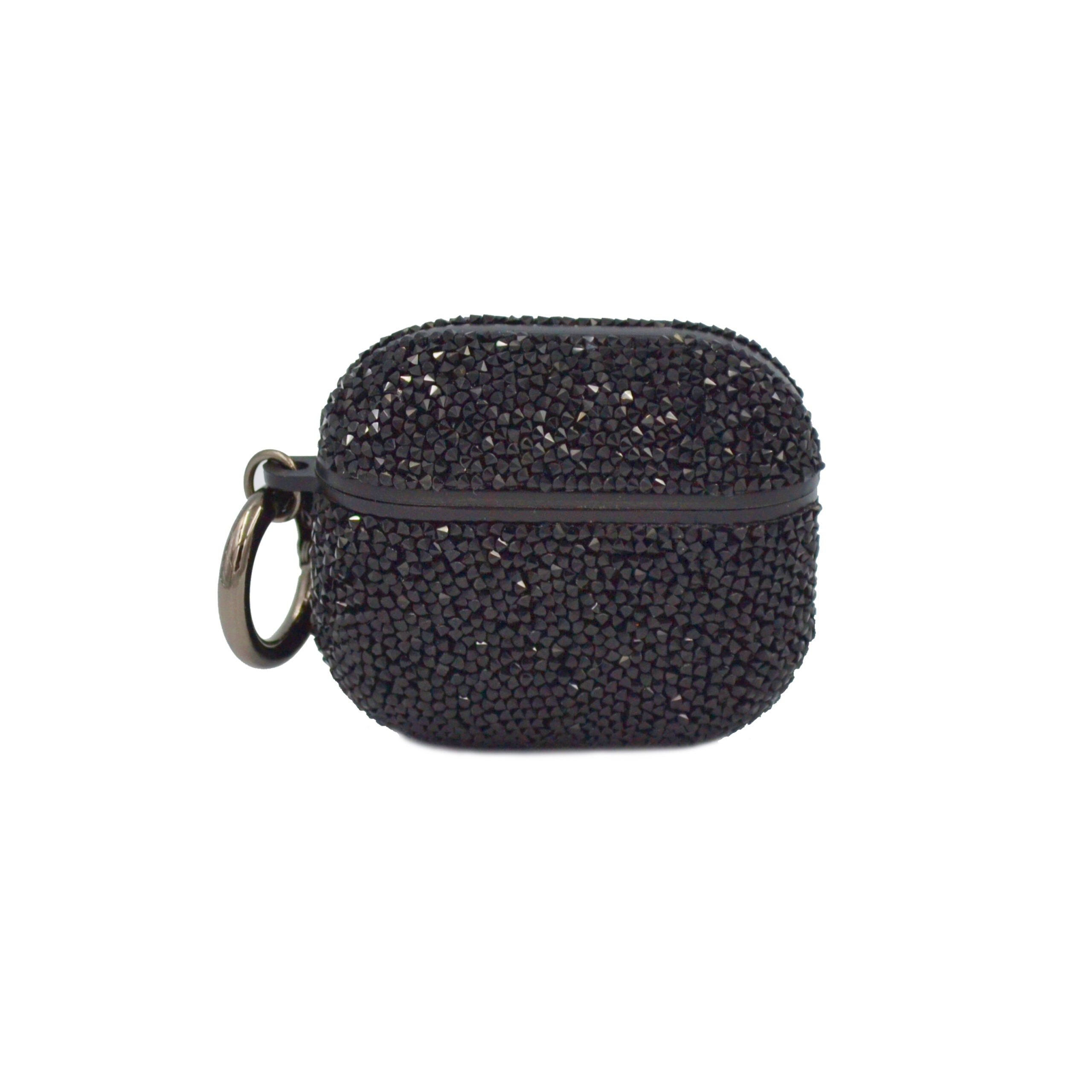BLING WORLD STONE HARD AIRPODS3 CASE BLACK