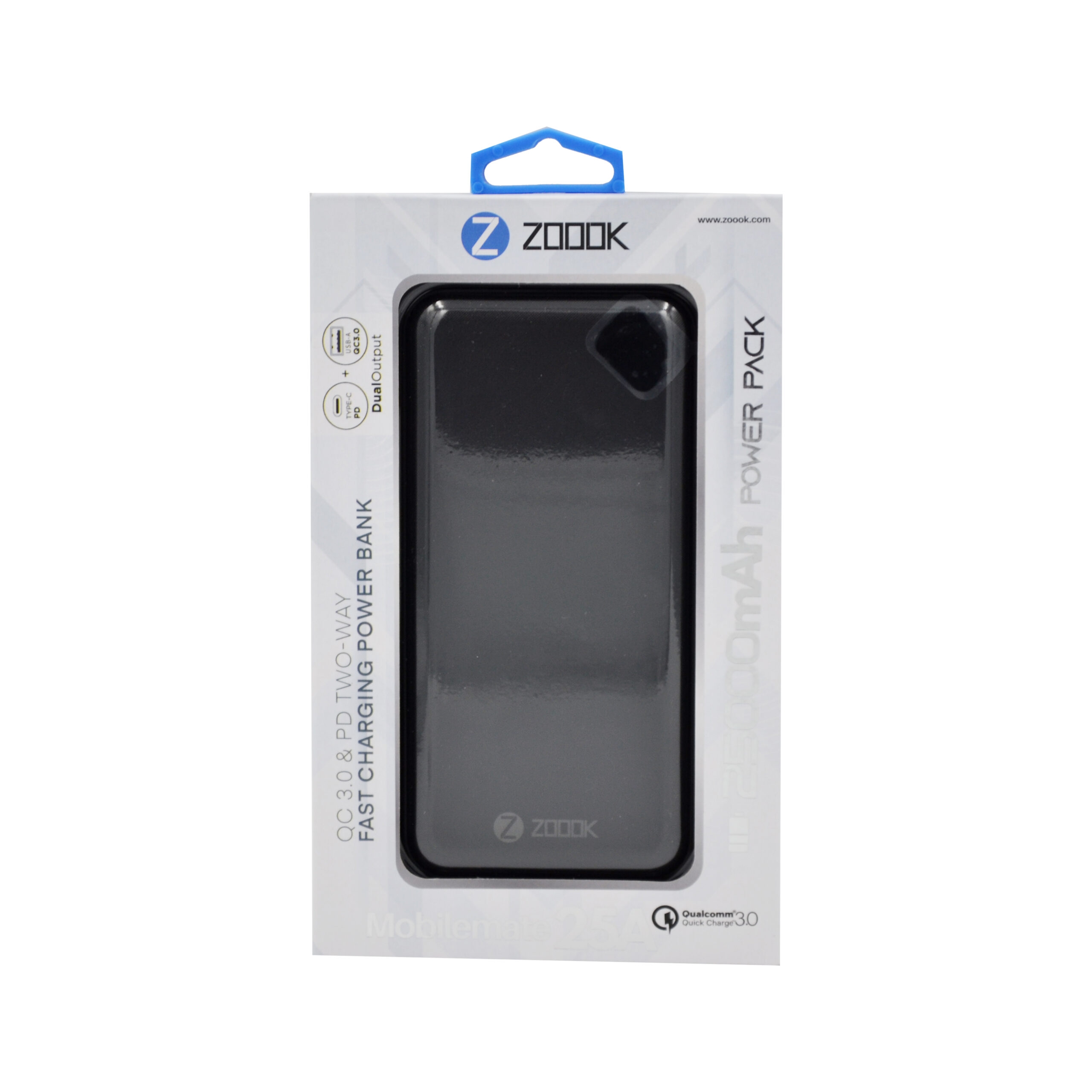 ZOOOK MOBILEMATE 25A POWER BANK 25000MAH