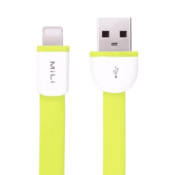 MILI LIGHTNING TO USB CABLE 1M GREEN