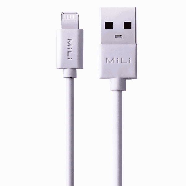 MILI LIGHTNING TO USB CABLE 3M  WHITE