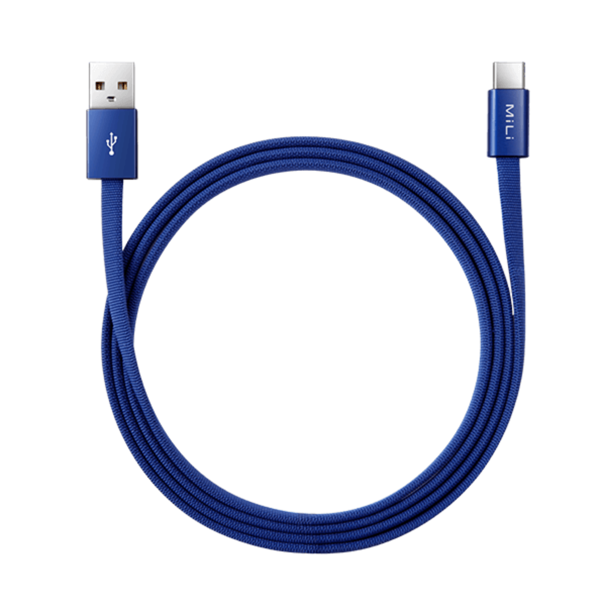 MILI STYLISH TYPE C TO USB CABLE BLUE 1.2 M