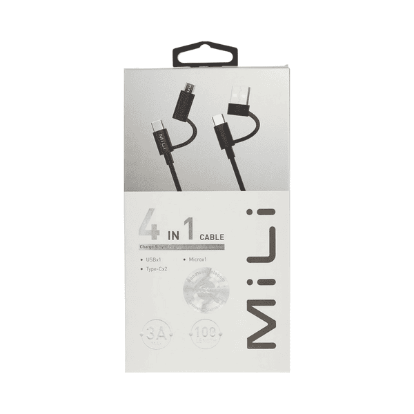 MILI 4IN1 CABLE 1M BLACK