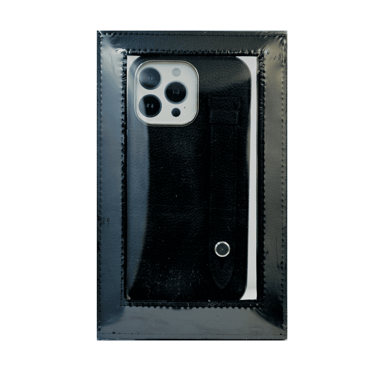 VIP Paris 3in1 PU Leather Case for iPhone 15 Pro Max, Black