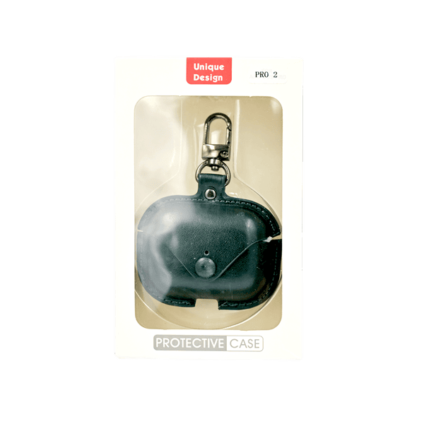 LEATHER CASE AIRPODS PRO2 GREEN