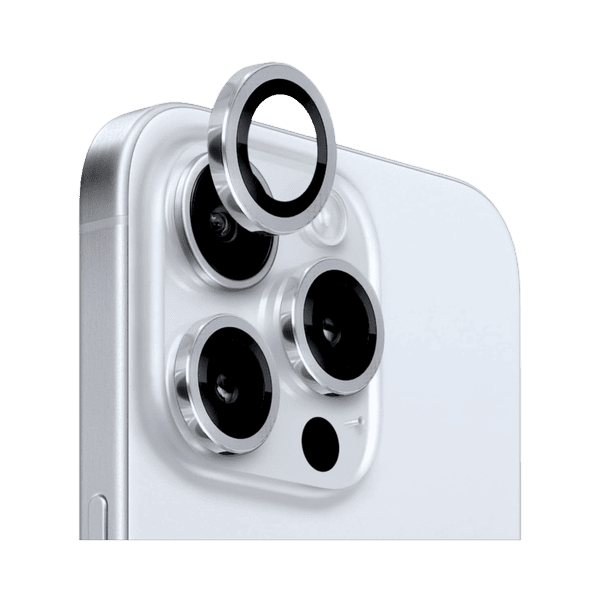 CAMERA TEMPER GLASS IPHONE 15 PRO MAX SILVER