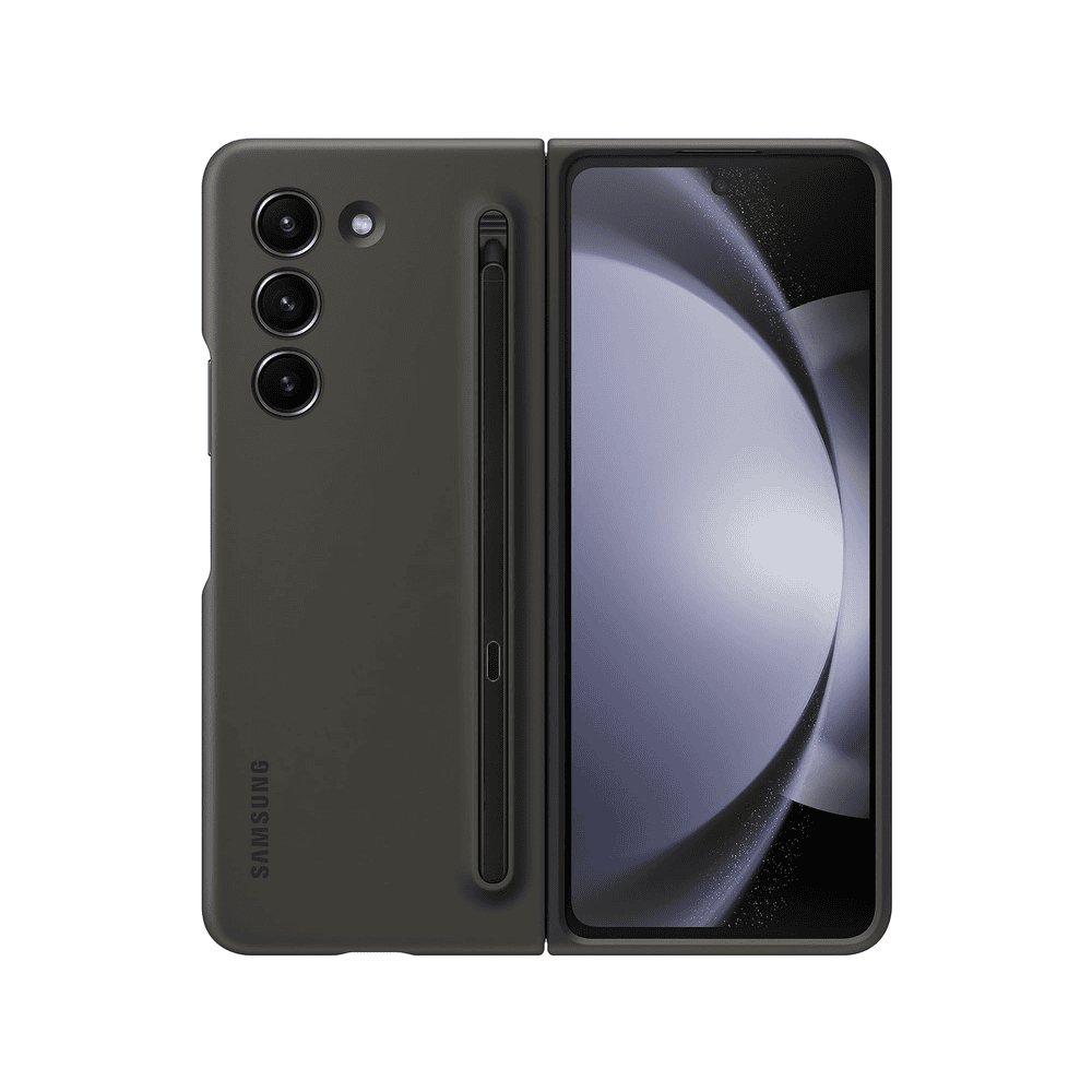 Samsung Silicone Case with S Pen for Galaxy Z Fold6, Black