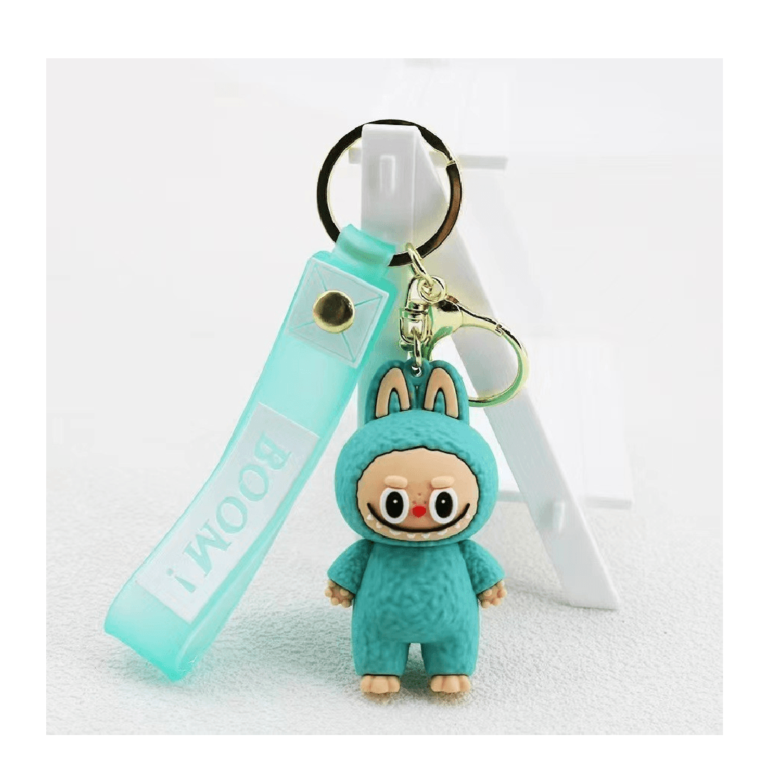 LABUBU KEYCHAIN Dark Green