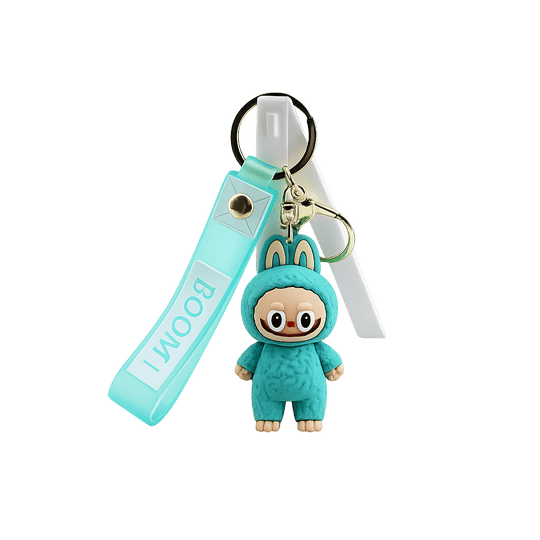 LABUBU KEYCHAIN Dark Green