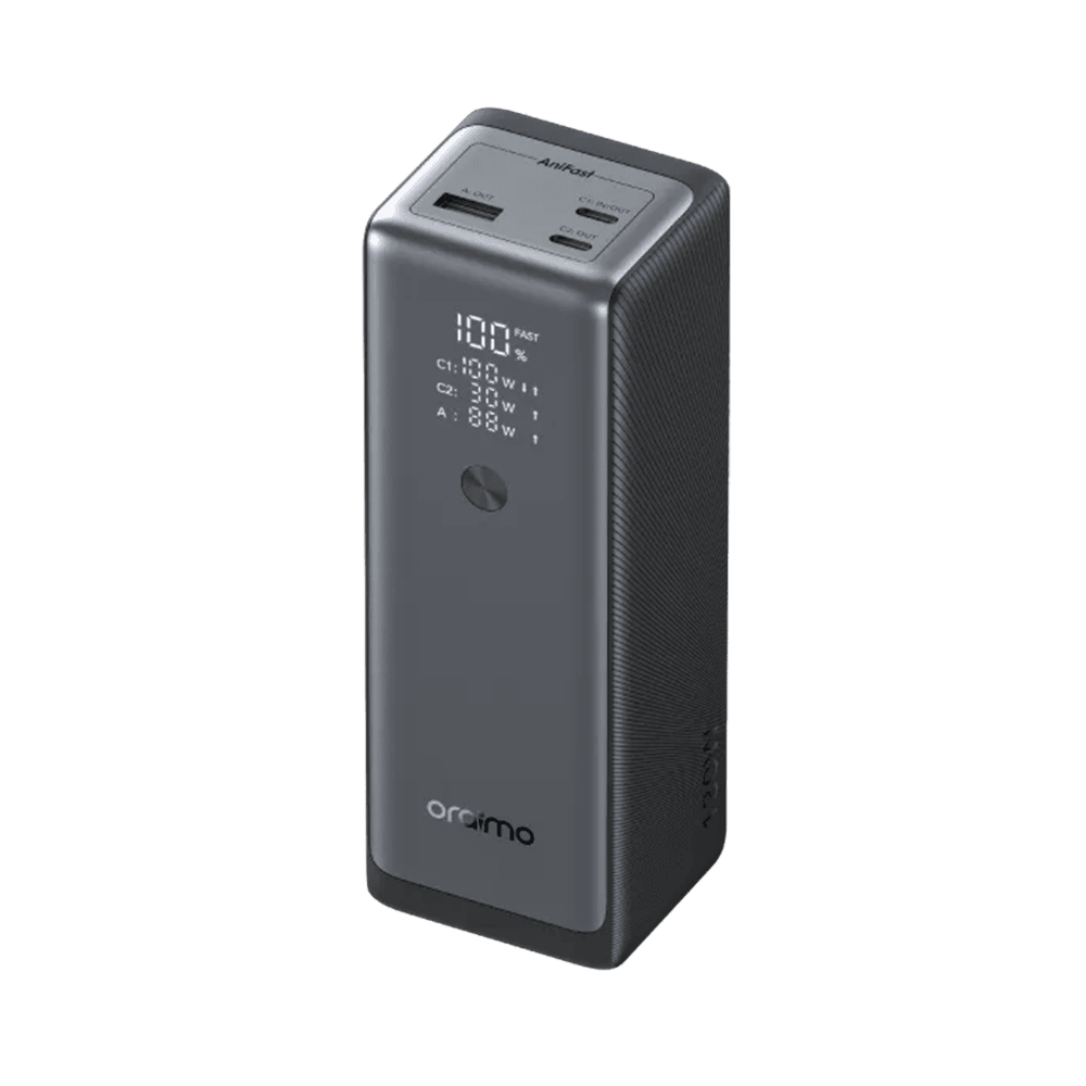 ORAIMO 130W ULTRA FAST POWER BANK 27600MAH POWERJET 130 BLACK