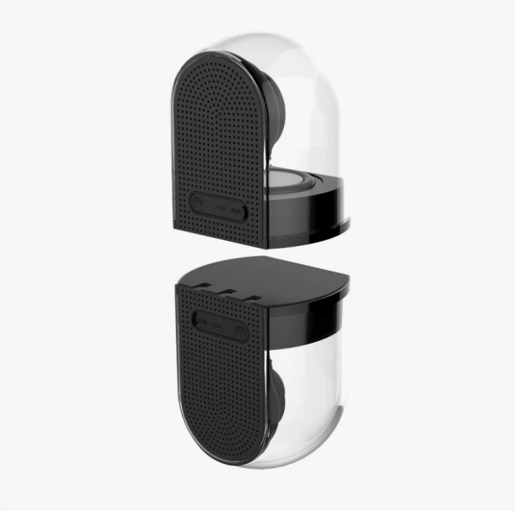 Ovevo D18 Mini Black Bluetooth Speaker