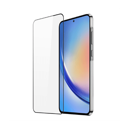 Tempered Glass Screen Protector For Samsung Galaxy A55 - Clear, 1 Pcs