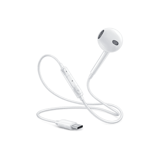 LEVORE TYPE-C MONO WIRED EARPHONE LEW32 WHITE
