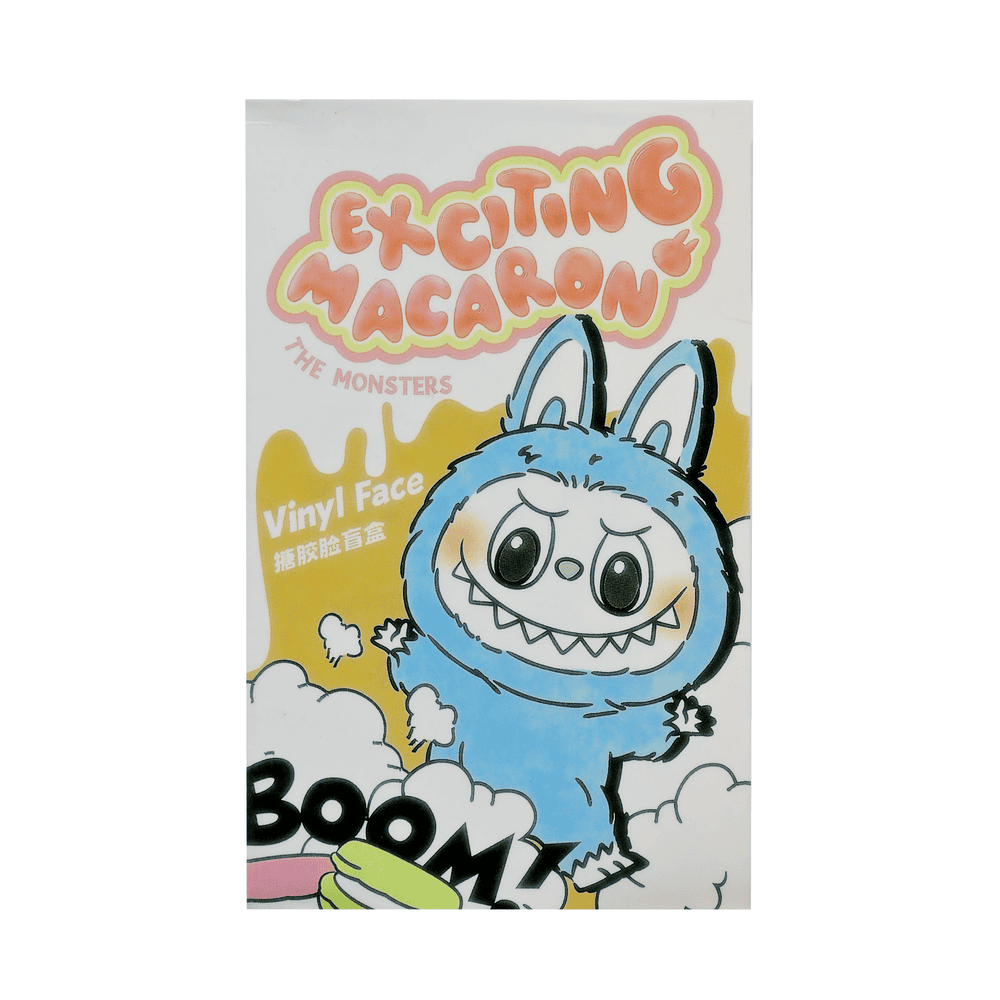 Pop Mart Labubu Macaron Monster Toy, 17cm