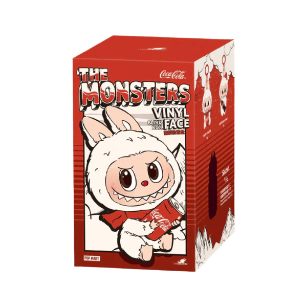 Labubu The Monsters Coca Cola Series Vinyl Face Single Blind Box - Pop Mart