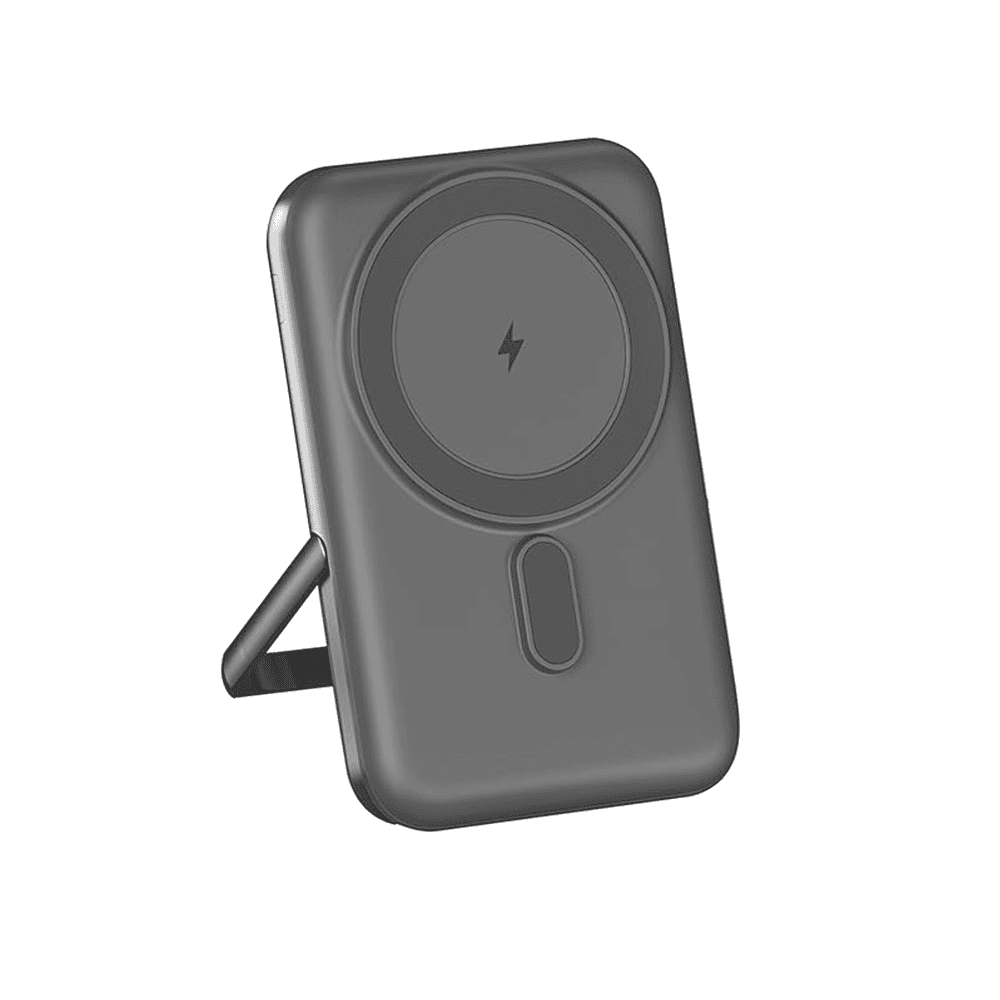 EKR K083 Magnetic Wireless Power Bank, 10000mAh - Black