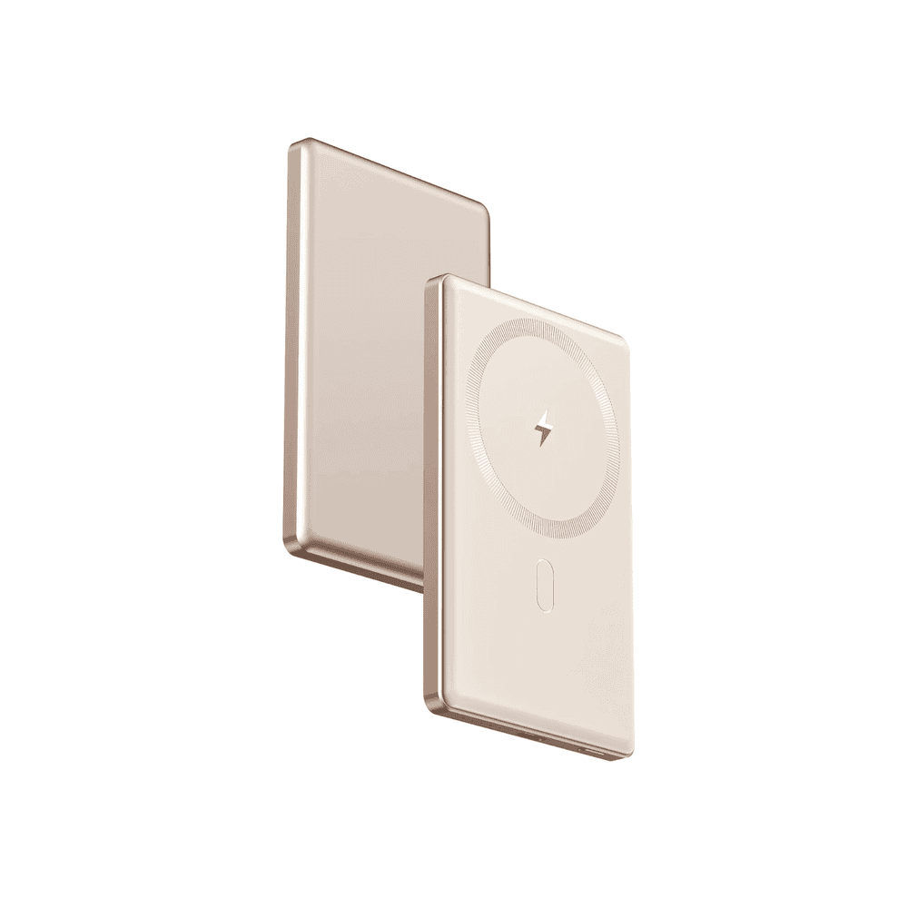 EKR Gold Magnetic Wireless Power Bank, 5000mAh