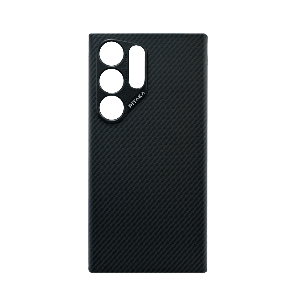 Pitaka MagEZ Case 4 for Galaxy S24 Ultra - Black/Grey Twill