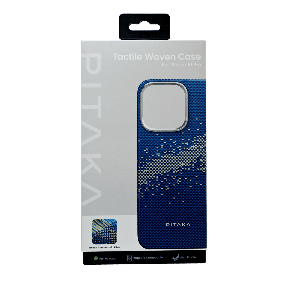Pitaka MagEZ MagSafe Case 6 for iPhone 16 Pro Milky Way Galaxy
