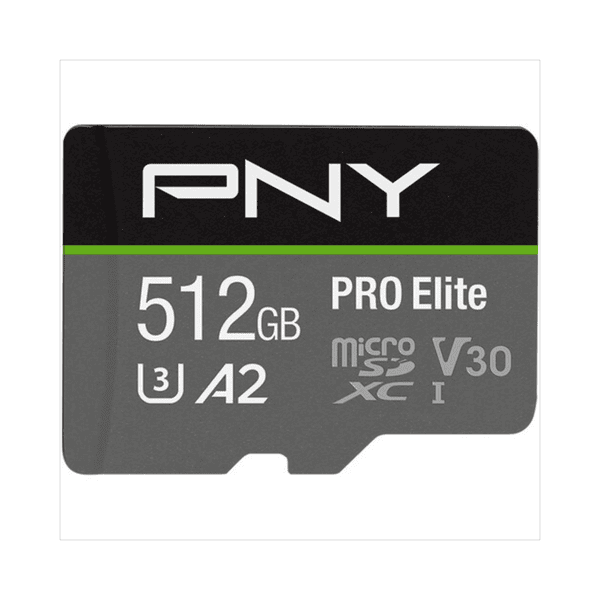 PNY Pro Elite microSDXC Memory Card, 512GB