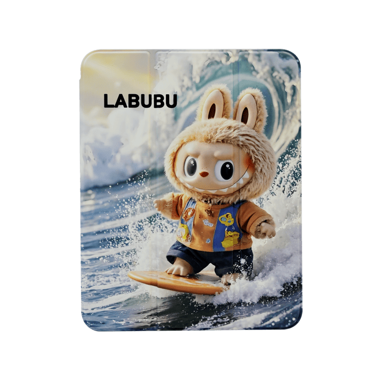 Labubu Multicolored Print Folio Case for iPad 10 (2022)