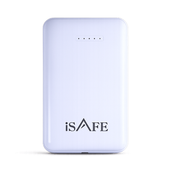 ISAFE SUCTION POWER BANK 5000mAh WHITE