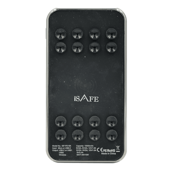 ISAFE SUCTION WIRELESS POWER BANK 15000mAh