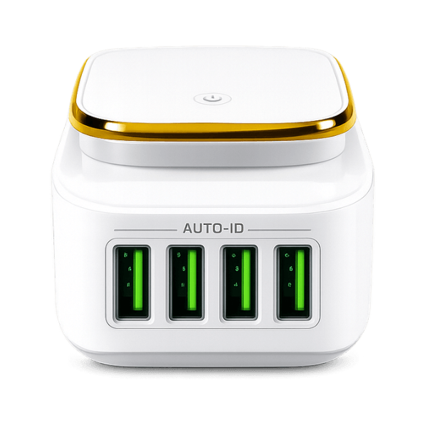ISAFE 4USB PORT LAMP HOME CHARGER