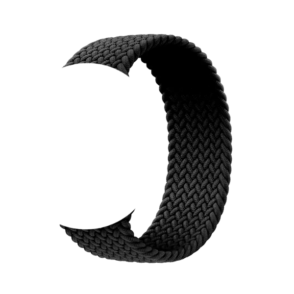 COTEETCL W60 NYLON BRAIDED WATCH BAND 38/40 MM BLACK