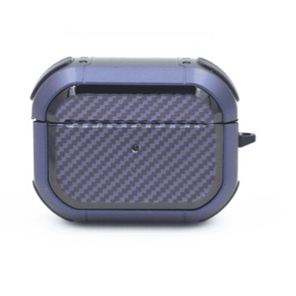 CARBON DESIGN AIRPODS PRO2 CASE BLUE