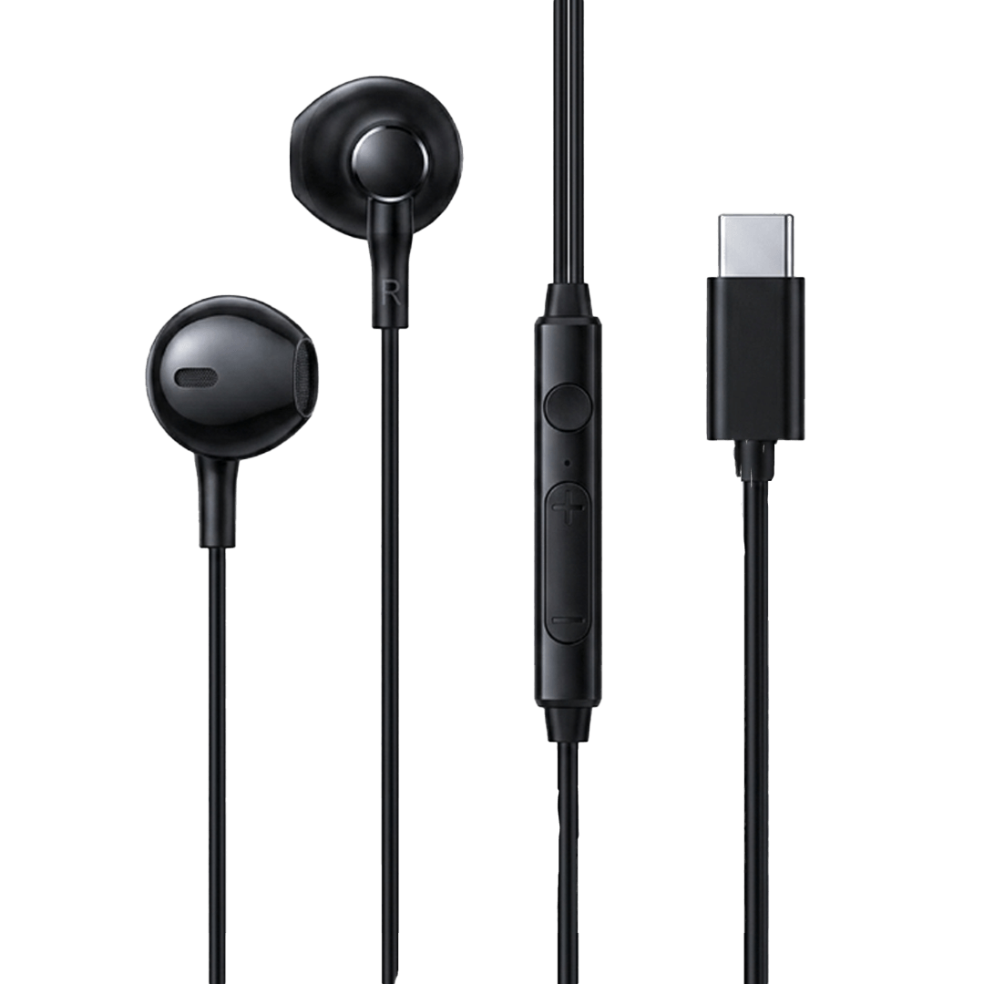 JOYROOM EC03 TYPE C EARPHONES BLACK