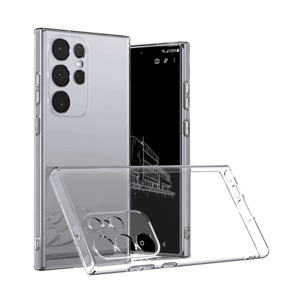 EOURO ANTIBURST TRANSPARENT CASE S23 ULTRA