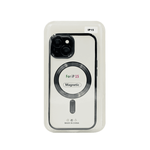 JCASE MAGSAFE DESIGN CASE  IPHONE 15 BLACK