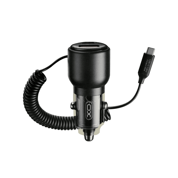 XO USB-C+USB-C 110W CAR CHARGER CC59