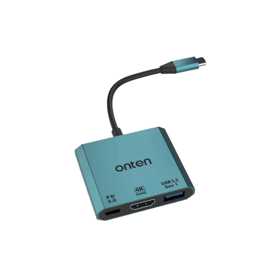 ONTEN 3 IN 1 USB-C TO HDMI ADAPTER UC301