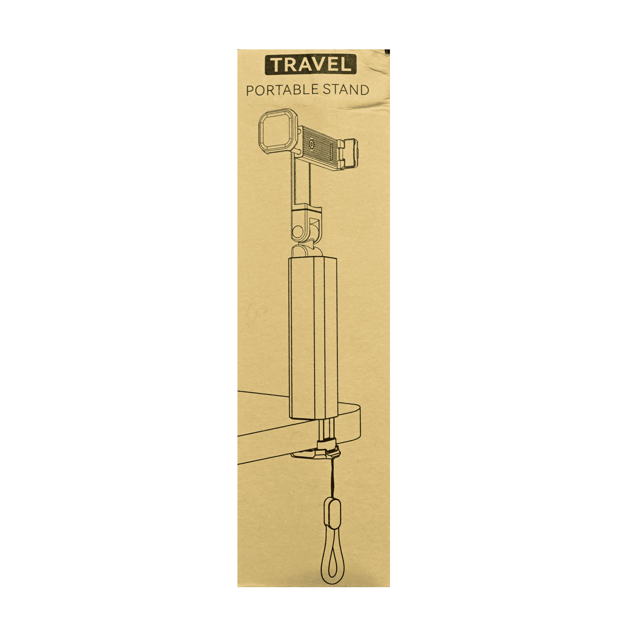 MULTIFUNCTIONAL SELFIE STICK WITH STAND HOLDER E02 BLACK